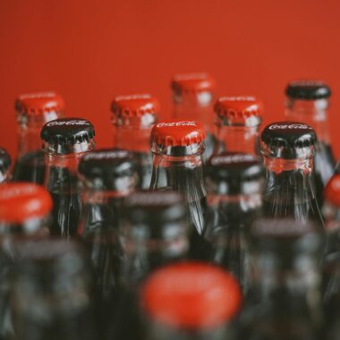 Closed Soda Bottles